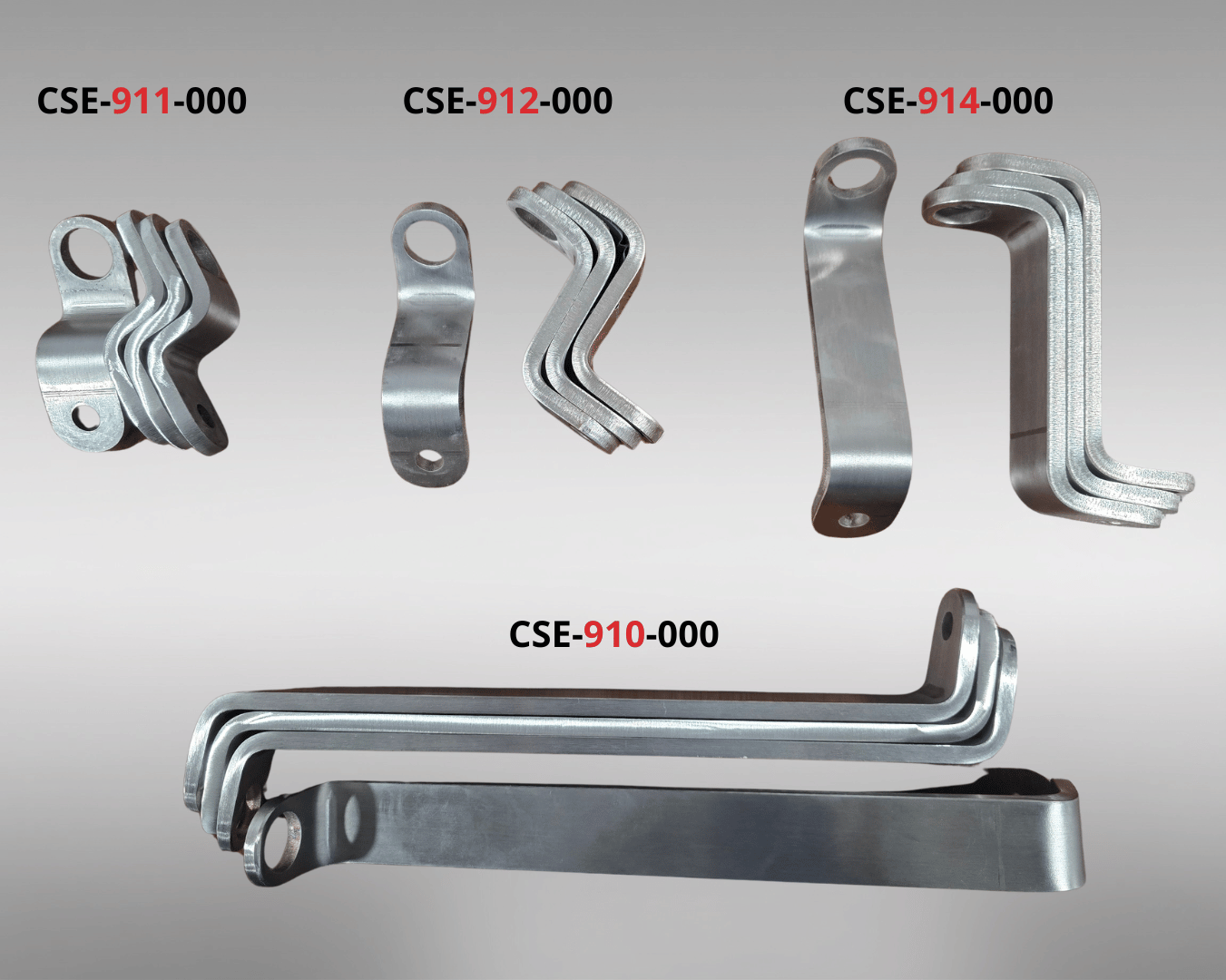 Standard Mounting Bracket; Set of 4