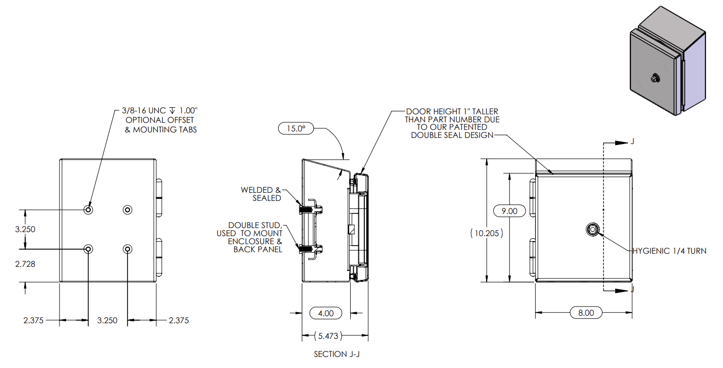 XSF080804H15_Drawing