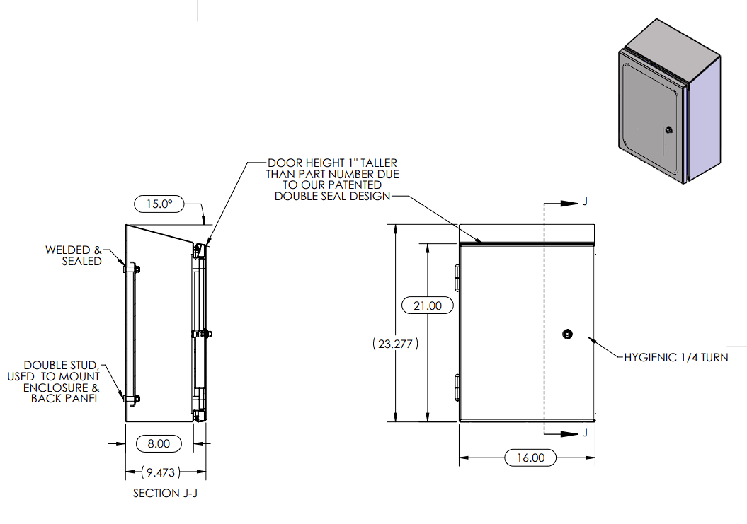XSF201608H15 Drawing