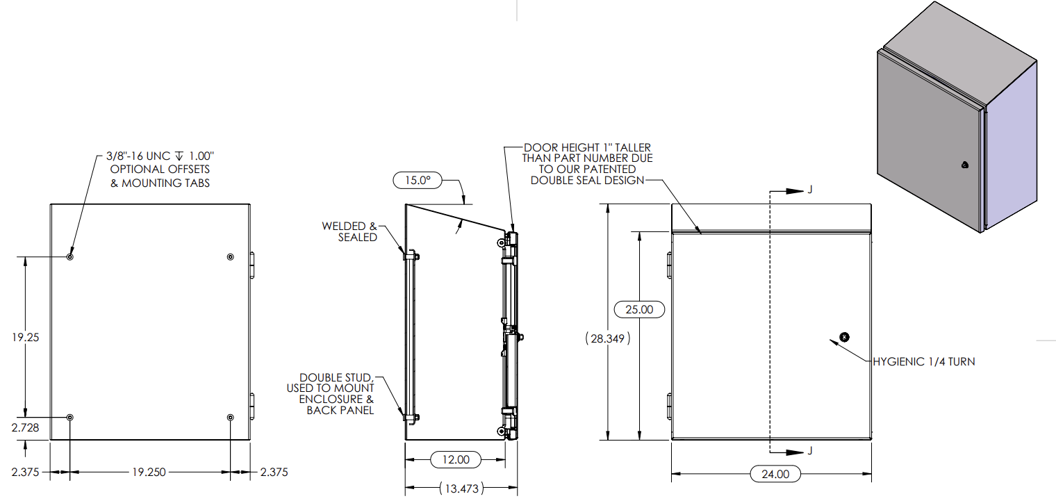 XSF242412H15_Drawing