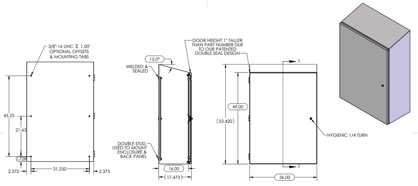 XSF483616H15_Drawing