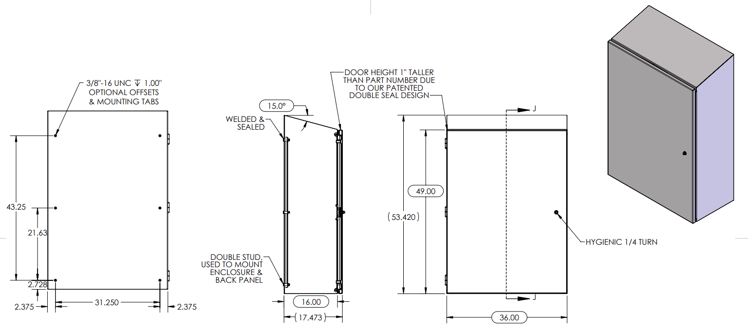 XSF483616H15_Drawing