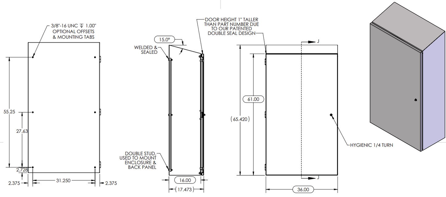 XSF603616H15_Drawing