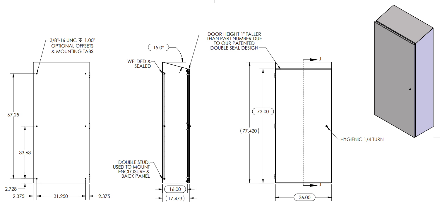 XSF723616H15_Drawing