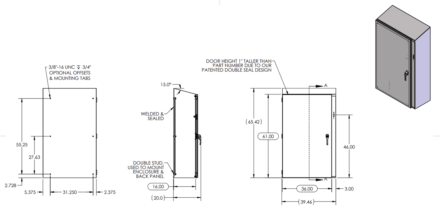 XSFL603616D15_Drawing